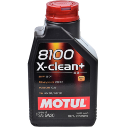 Motul 8100 X-Clean+ 5W-30 1 л, (854711) моторна олива