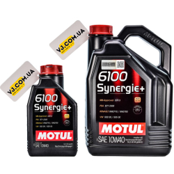Motul 6100 Synergie+ 10W-40 1 л, (839411) моторна олива