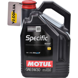 Motul Specific Dexos 2 5W-30 5 л, (860051) моторна олива