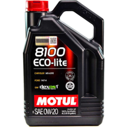 Motul 8100 Eco-Lite 0W-20 4 л, (841154) моторна олива
