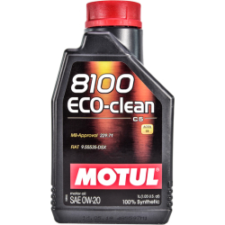 Motul 8100 Eco-Clean 0W-20 1 л, (868111) моторна олива