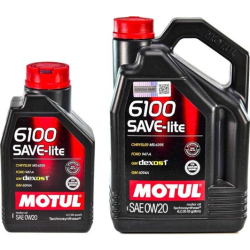 Motul 6100 Save-Lite 0W-20 1 л, (841211) моторна олива