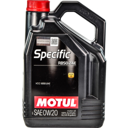 Motul Specific RBS0-2AE 0W-20 5 л, (867451) моторна олива