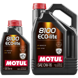 Motul 8100 Eco-Lite 0W-16 1 л, (841011) моторна олива