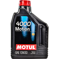 Motul 4000 Motion 10W-30 2 л, (387202) моторна олива