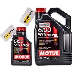 Motul 6100 SYN-nergy 5W-40 1 л, (368311) моторна олива