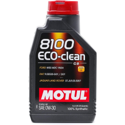 Motul 8100 Eco-clean SAE 0W-30, 1 л (868011) моторна олива