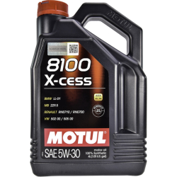 Motul 8100 X-Cess 5W-30 4 л, (368107) моторна олива