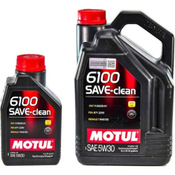 Motul 6100 Save-Clean 5W-30 1 л, (841611) моторна олива