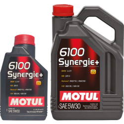 Motul 6100 Synergie+ 5W-30 1 л, (106521) моторна олива