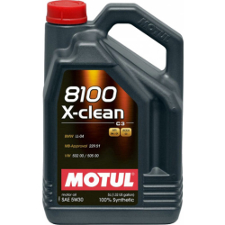 Motul 8100 X-Clean 5W-30 5 л, (102020) моторна олива