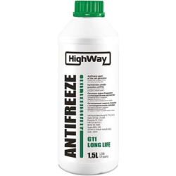 HighWay Long Life G11 зеленый, 1,5 л концентрат антифриза