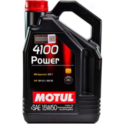 Motul 4100 Power 15W-50 4 л, (386207) моторна олива