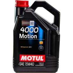 Motul 4000 Motion 15W-40 4 л, (386407) моторна олива