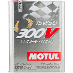 Motul 300V Competition 15W-50, 2 л (826902) моторна олива