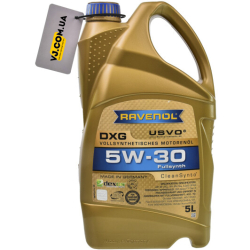 Ravenol DXG 5W-30 5 л, (1111124005) моторна олива