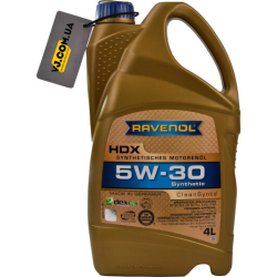 Ravenol HDX 5W-30 4 л, (1111125004) моторна олива