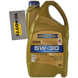 Ravenol HDS Hydrocrack Diesel Specific 5W-30 5 л, (11111215) моторна олива