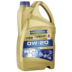 Ravenol VSE 0W-20 4 л, (1111112004) моторна олива