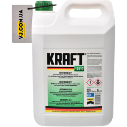 Готовый антифриз KRAFT G11 зеленый -35 °C