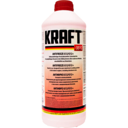 Готовый антифриз KRAFT G12/G12+ красный -35 °C