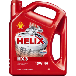 Shell Helix HX3 15W-40 4 л, (550039926) моторна олива