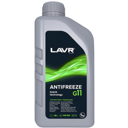 Готовый антифриз Lavr Hybrid Technology G11 зеленый -45 °C