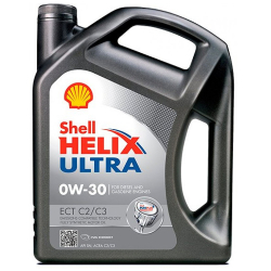 Shell Helix Ultra ECT C2/C3 0W-30, 5 л (550046307) моторна олива