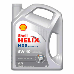 Shell Helix HX8 Synthetic 5W-40 5 л, (550054676) моторна олива
