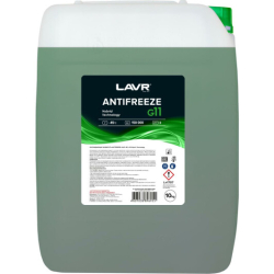 Готовый антифриз Lavr Hybrid Technology G11 зеленый -45 °C