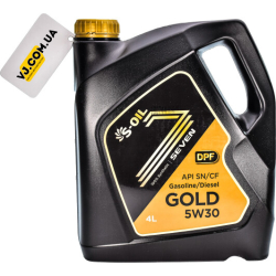 S-Oil Seven Gold 5W-30 4 л, (sg5304) моторна олива