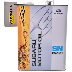 Subaru Motor Oil 0W-20 4 л, моторна олива