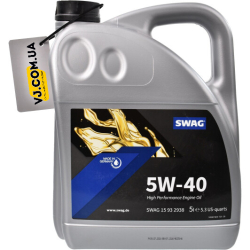 SWAG Engine Oil 5W-40 5 л, (15932938) моторна олива