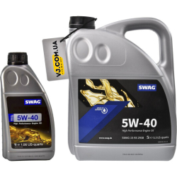SWAG Engine Oil 5W-40 1 л, (15932936) моторна олива