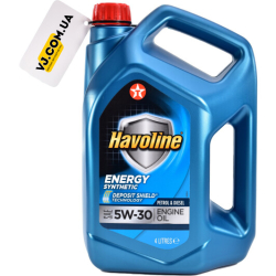 Texaco Havoline Energy 5W-30 4 л, моторна олива