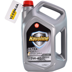 Texaco Havoline Ultra 5W-40 4 л, моторна олива
