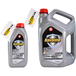 Texaco Havoline Ultra 5W-40 1 л, моторна олива