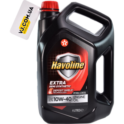 Texaco Havoline Extra 10W-40 4 л, моторна олива