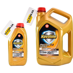 Texaco Havoline ProDS F 5W-20 1 л, моторна олива