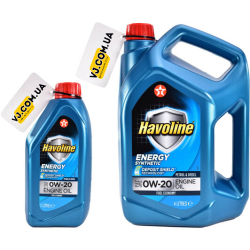 Texaco Havoline Energy 0W-20 1 л, моторна олива