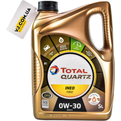 Total Quartz Ineo First 0W-30 5 л, (213833) моторна олива
