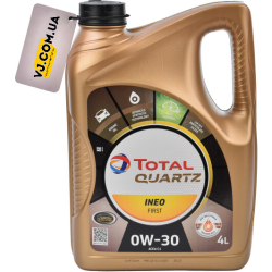 Total Quartz Ineo First 0W-30 4 л, (213834) моторна олива
