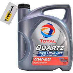 Total Quartz Ineo Long Life 0W-20 5 л, (206764) моторна олива
