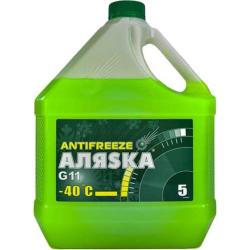 Готовий антифриз АЛЯSКА G11 зелений -40 °C