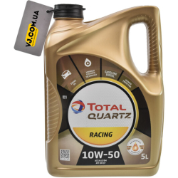 Total Quartz Racing 10W-50 5 л, (157104) моторна олива