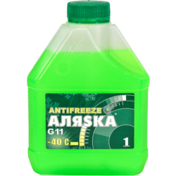 Готовий антифриз АЛЯSКА G11 зелений -40 °C