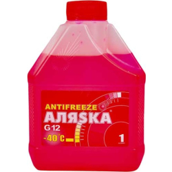 Готовий антифриз АЛЯSКА G12 червоний -40 °C