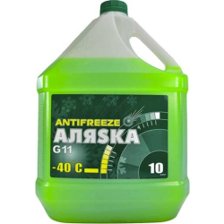 Готовий антифриз АЛЯSКА G11 зелений -40 °C