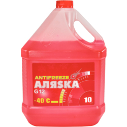 Готовий антифриз АЛЯSКА G12 червоний -40 °C