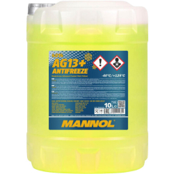 Готовый антифриз Mannol AG13+ Advanced желтый -40 °C